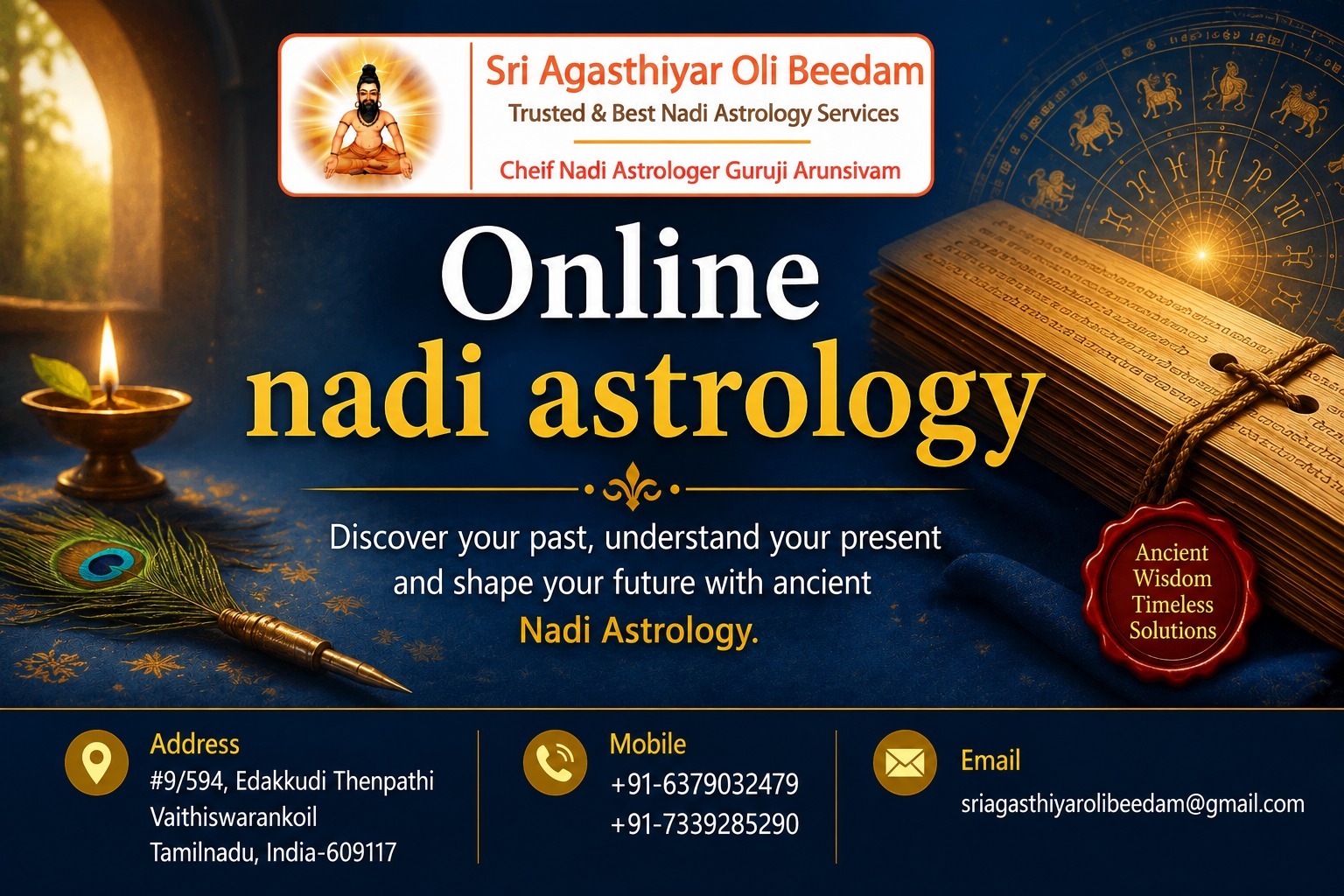 Online Nadi Jothidam Vaitheeswaran Koil